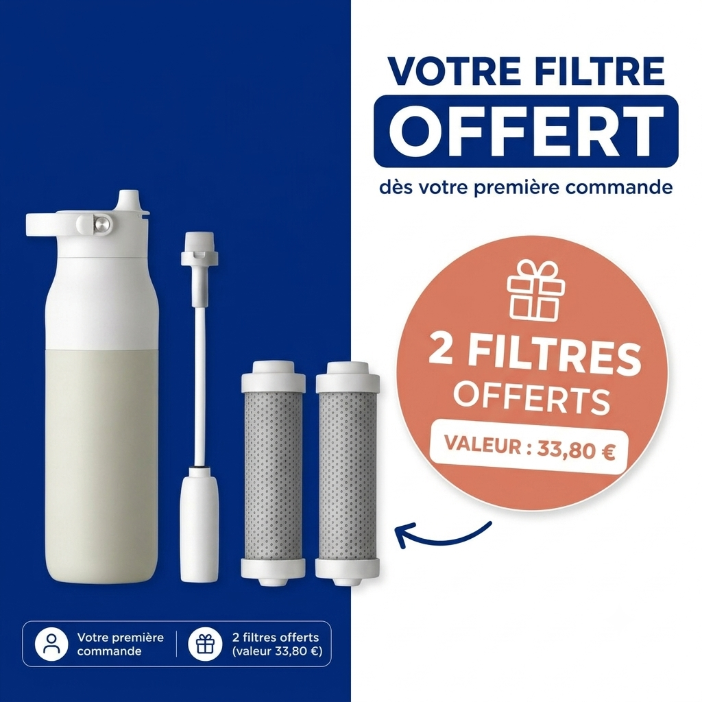 La Gourde SiPure — testée jusqu'au dernier litre
