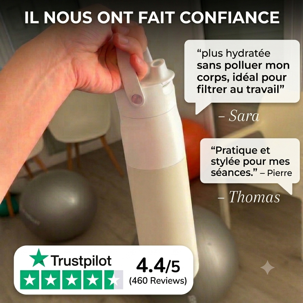 La Gourde SiPure — testée jusqu'au dernier litre